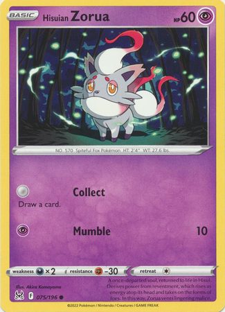 Hisuian Zorua – 75/196