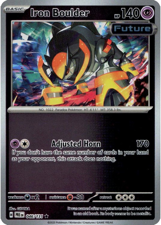 Iron Boulder – 046/131 – Reverse
