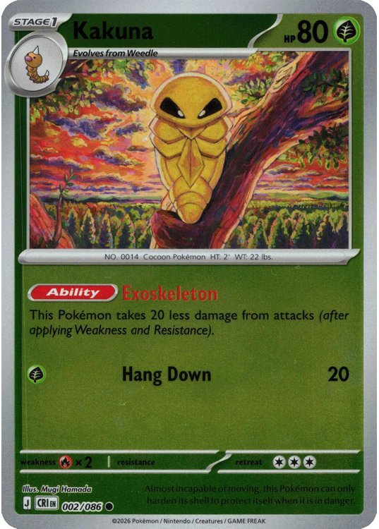 Kakuna – 002/086 – Reverse