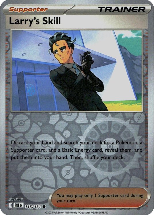 Larry’s Skill – 115/131 – Reverse