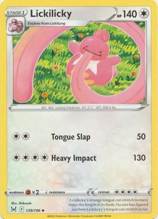 Lickilicky – 139/196