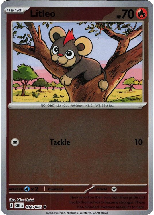 Litleo – 014/086 – Reverse