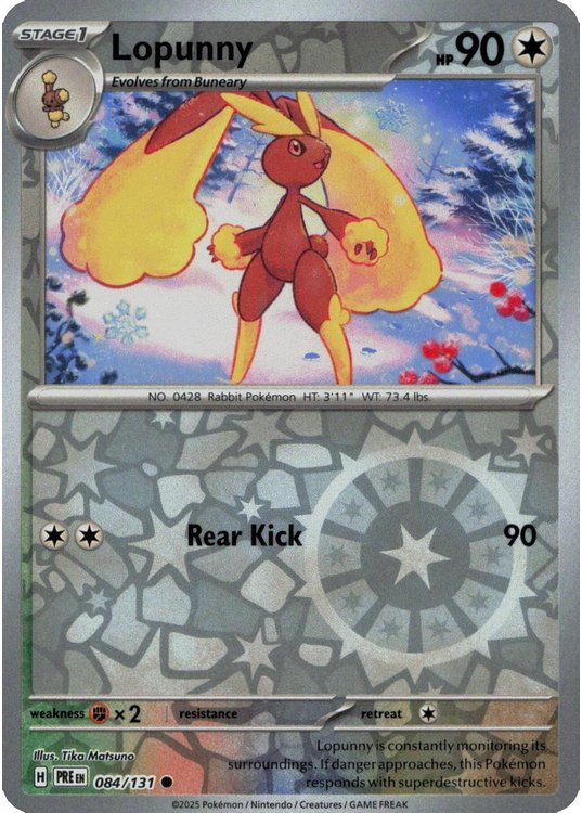 Lopunny – 084/131 – Reverse