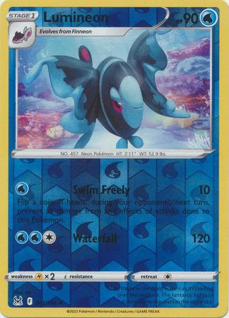 Lumineon – 41/196 – Reverse