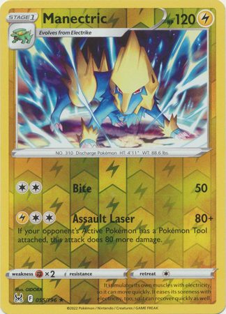 Manectric – 55/196 – Reverse