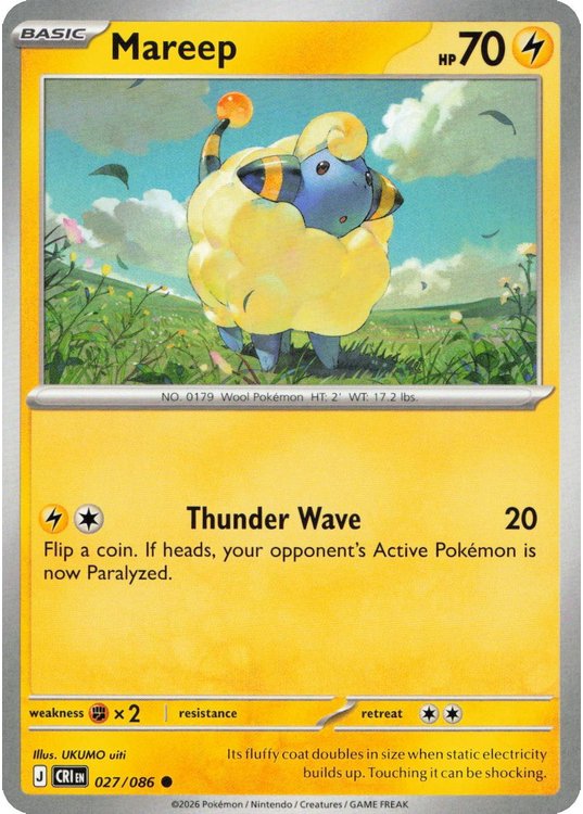 Mareep – 027/086