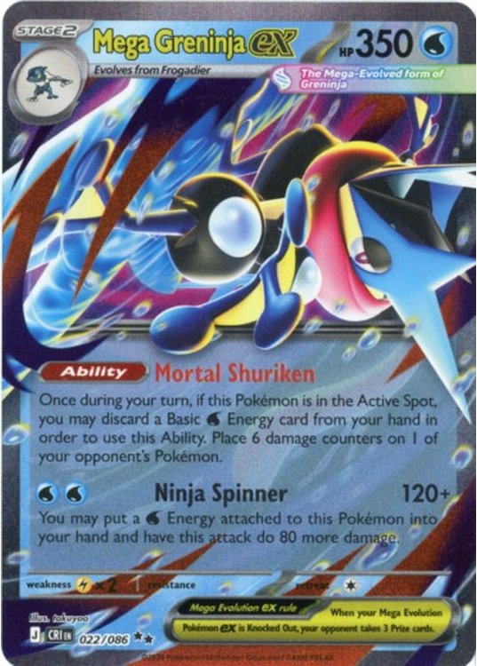 Mega Greninja ex – 022/086
