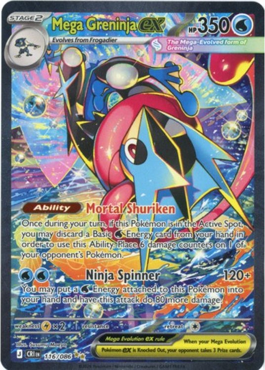 Mega Greninja ex - 116/086