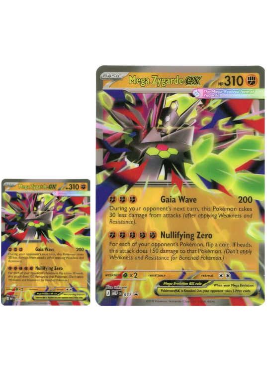 Mega Zygarde ex – MEP071 (3D effekt) – JUMBOkort