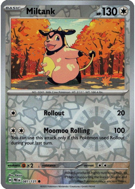 Miltank – 081/131 – Reverse