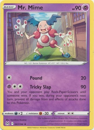 Mr. Mime – 67/196