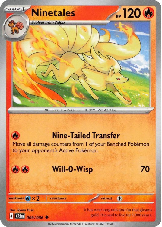 Ninetales – 009/086