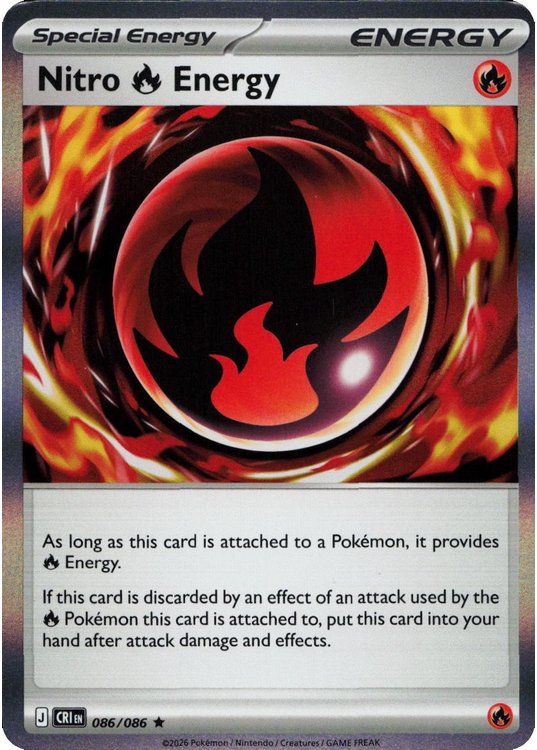 Nitro Fire Energy – 086/086 – Reverse