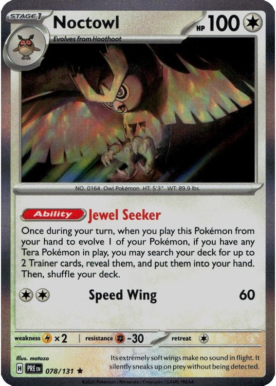Noctowl – 078/131 (Holo)