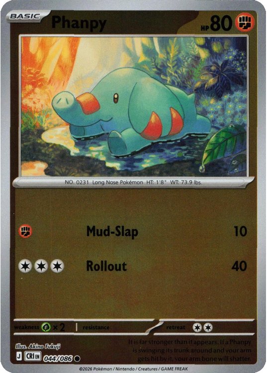 Phanpy – 044/086 – Reverse