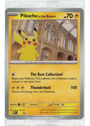 Pikachu at the museum  - JUMBOkort - Sealed