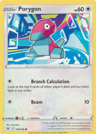 Porygon – 140/196