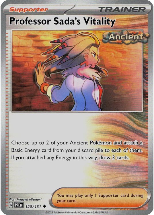 Professor Sada’s Vitality – 120/131