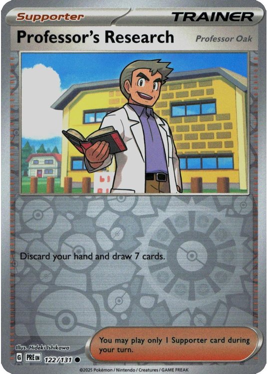 Professor’s Research (Oak) – 122/131 – Reverse