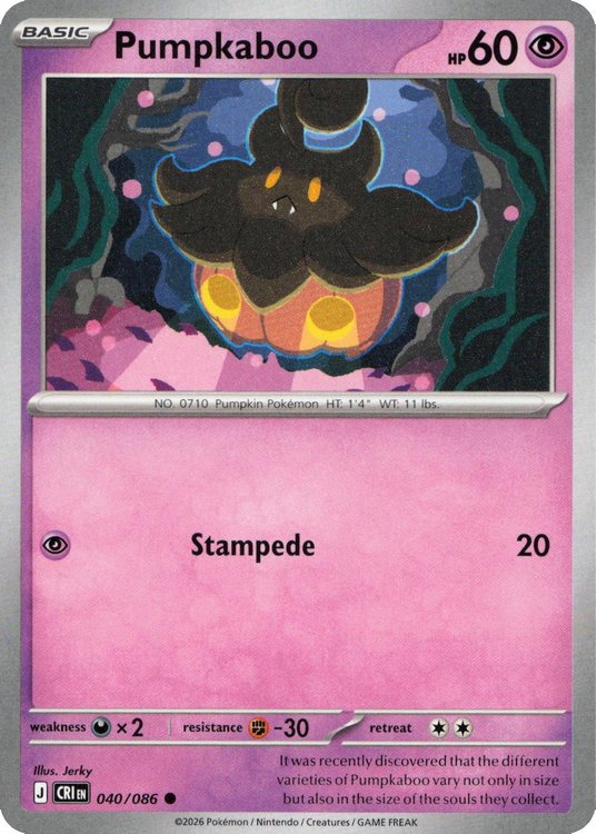 Pumpkaboo – 040/086