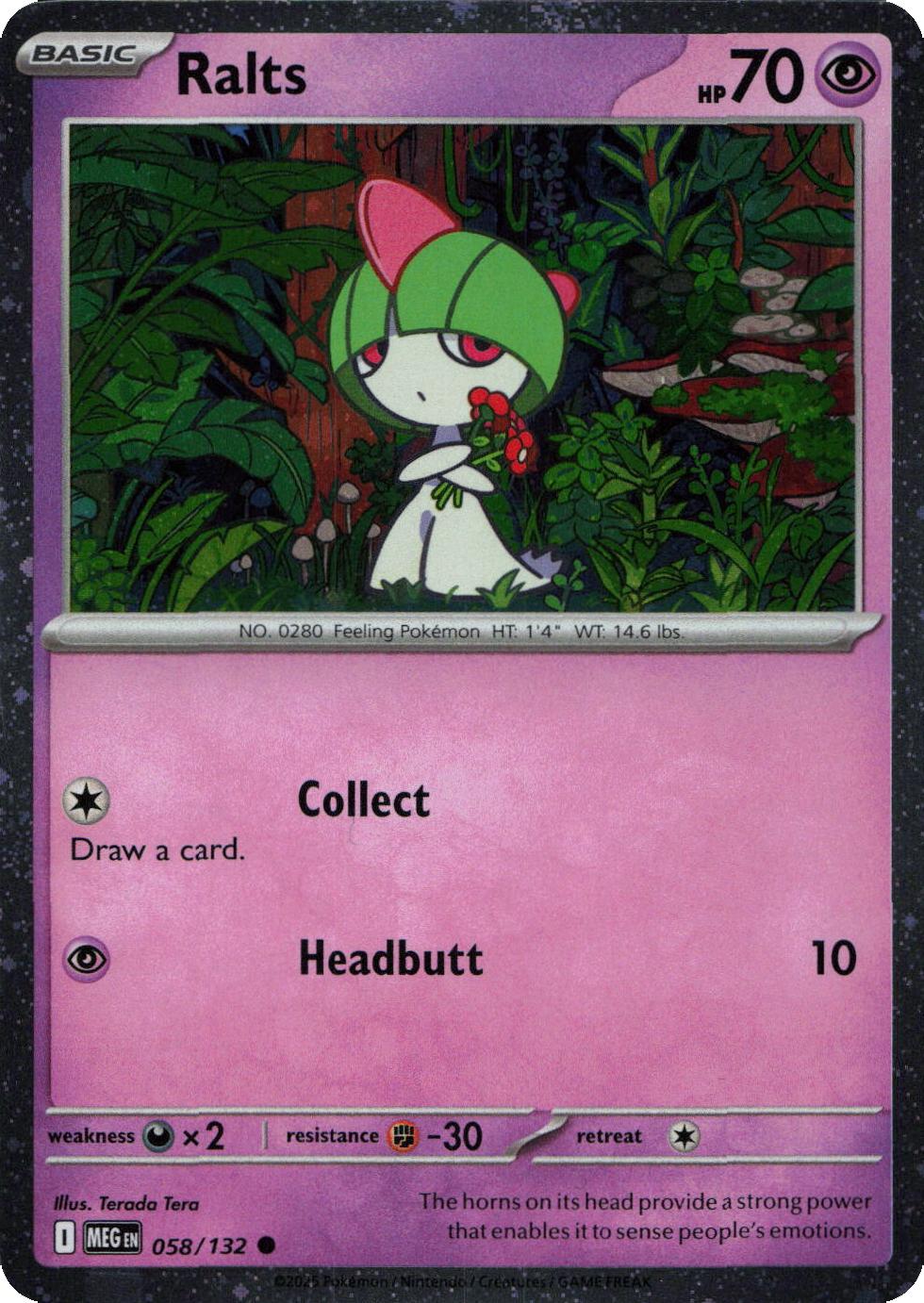 Ralts – 058/132 – Cosmos Holo
