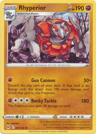 Rhyperior – 91/196