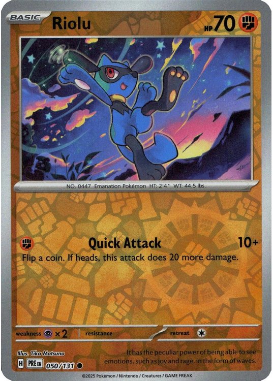 Riolu – 050/131 – Reverse
