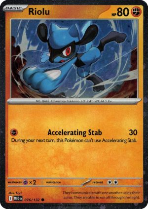 Riolu – 76/132 – Cosmos Holo