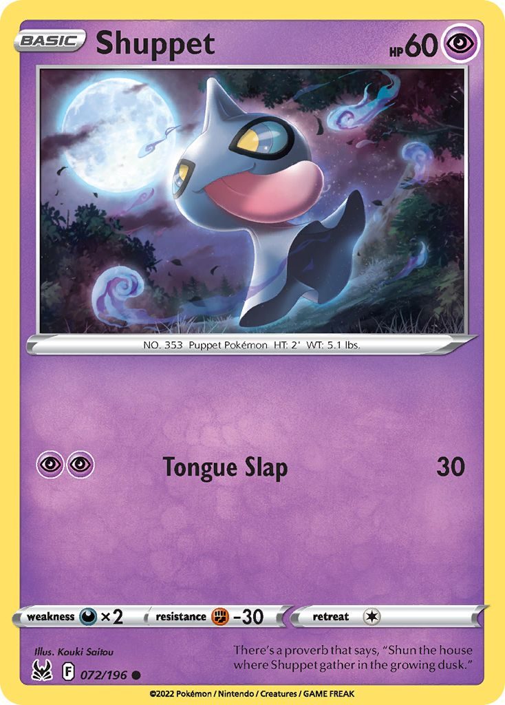 Shuppet – 72/196