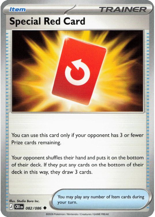 Special Red Card – 082/086 – Reverse