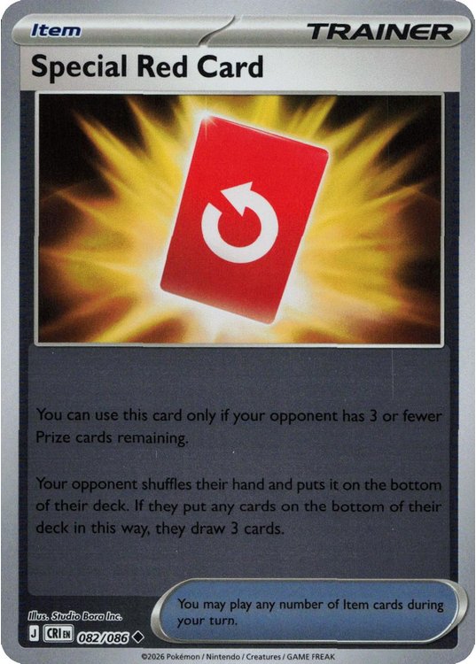 Special Red Card – 082/086