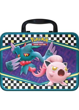 Tyranitar tin kuffert - Pokemon Collector Chest Summer 2024 - Bagside
