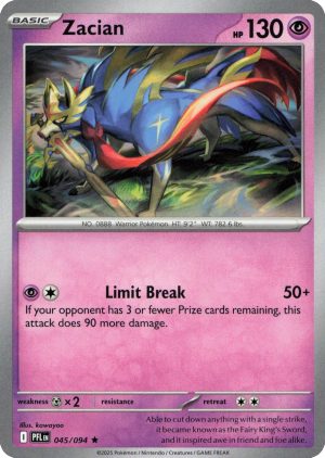 Zacian – 045/094 – Non Holo