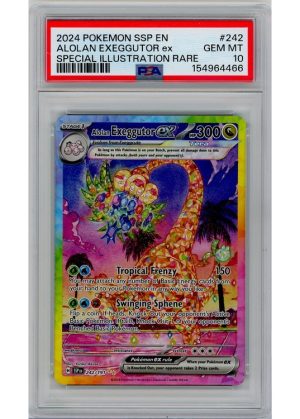 Alolan Exeggutor ex 242/191 PSA 10