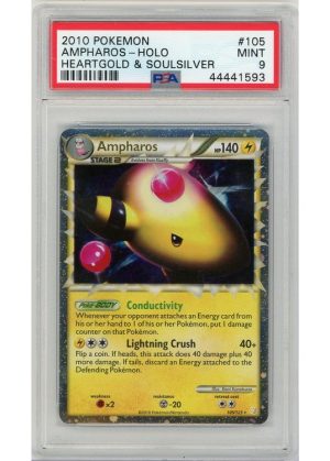Ampharos 105/123 PSA 9