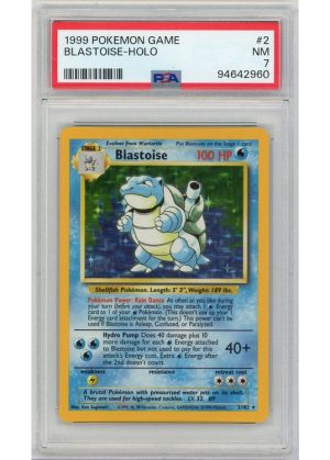 Blastoise ex 2/102 PSA 7