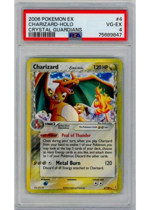 Charizard &delta; – 4/100 – PSA 4