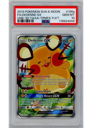 Dedenne GX 195a/214 PSA 10
