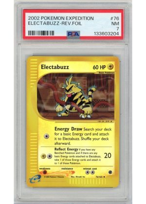 Electabuzz 76/165 Reverse Foil PSA 7
