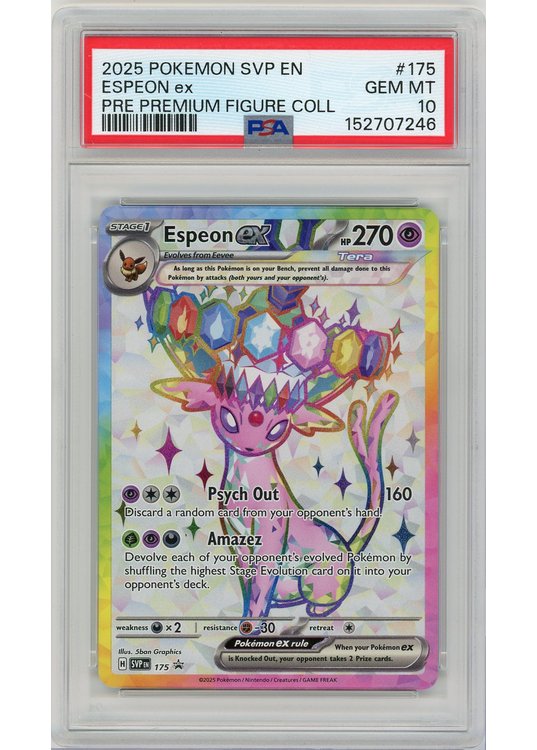 Espeon ex SVP175 PSA 10