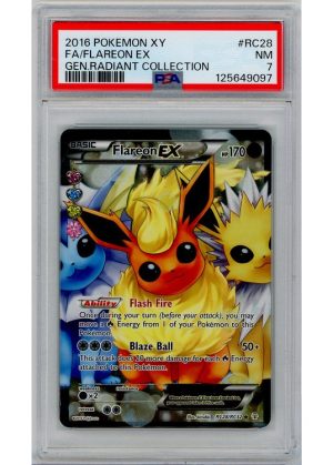 Flareon EX – RC28/RC32 – PSA 7