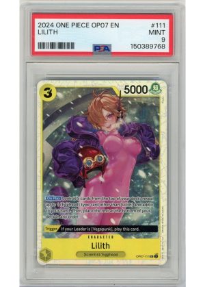 Lilith (One Piece) – OP07-111 – PSA 9