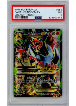 M Houndoom EX 154/162 PSA 7