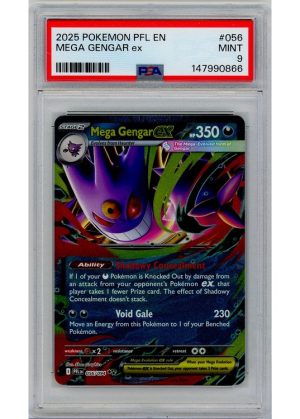 Mega Gengar ex – 056/094 – PSA 9