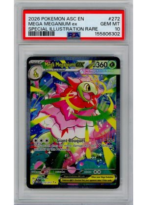 Mega Meganium ex 272/217 PSA 10