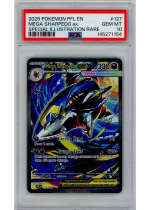 Mega Sharpedo ex 127/094 PSA 10