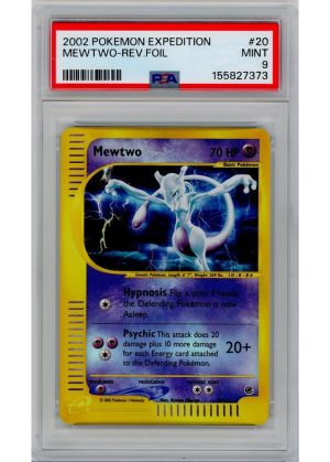 Mewtwo – 20/165 – Reverse Foil – PSA 9