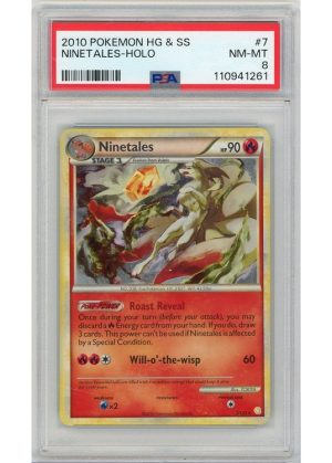 Ninetales 7/123 PSA 8