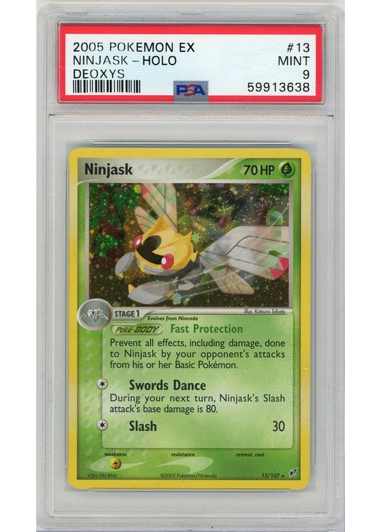 Ninjask 13/107 PSA 9