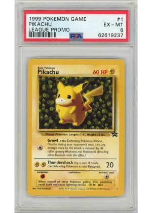Pikachu 1 PSA 6